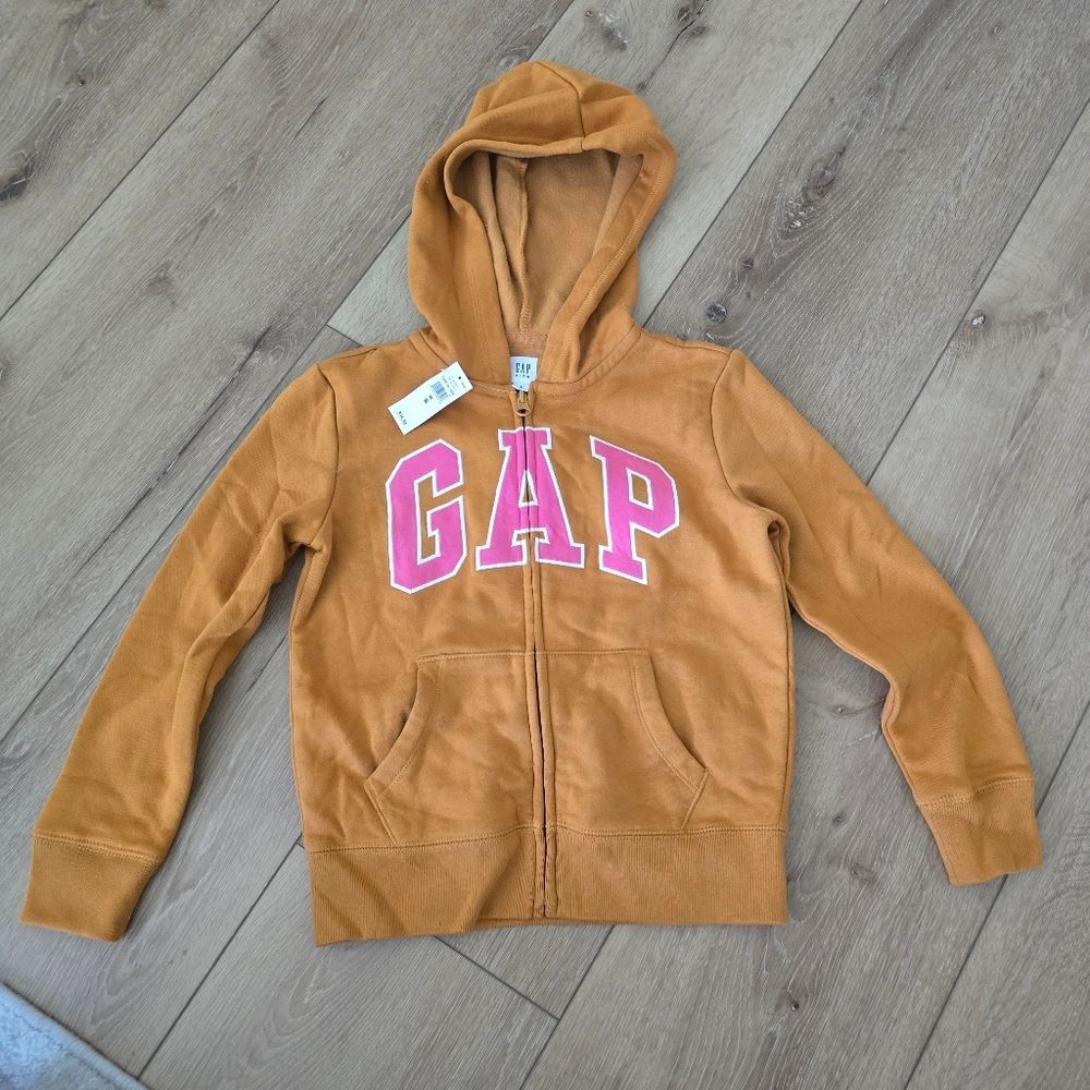Nwt Girls Fleece Lined  full Zip hoodie 8